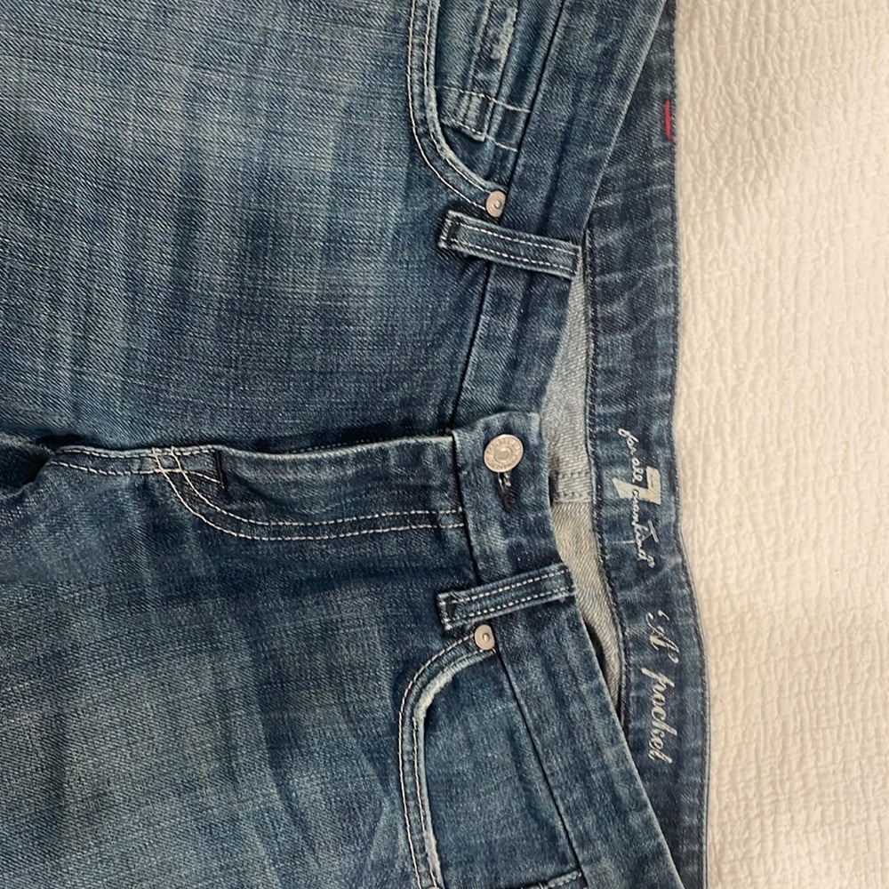 7 for all mankind so we 28 bootcut jeans